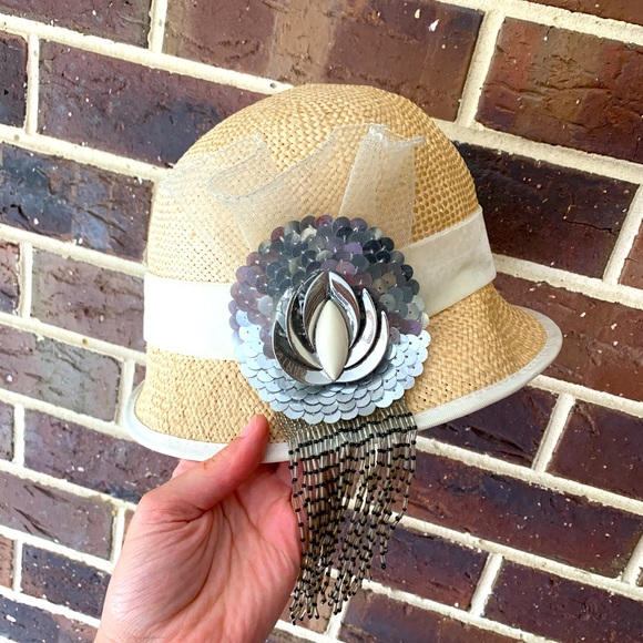 Mimco Accessories - MIMCO | Embellished straw hat